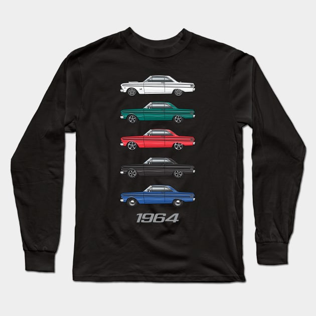 1964 falcon Stances Long Sleeve T-Shirt by JRCustoms44